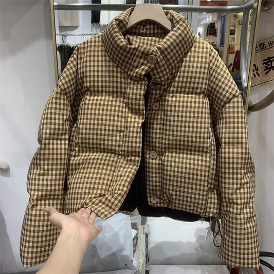 Chic Cropped Puffer Jacket